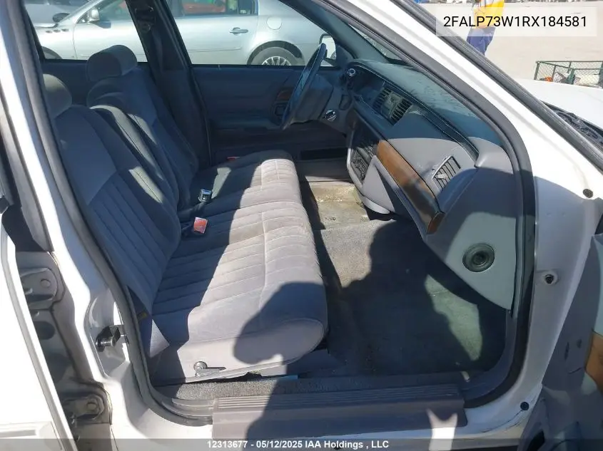 1994 Ford Crown Victoria VIN: 2FALP73W1RX184581 Lot: 12313677