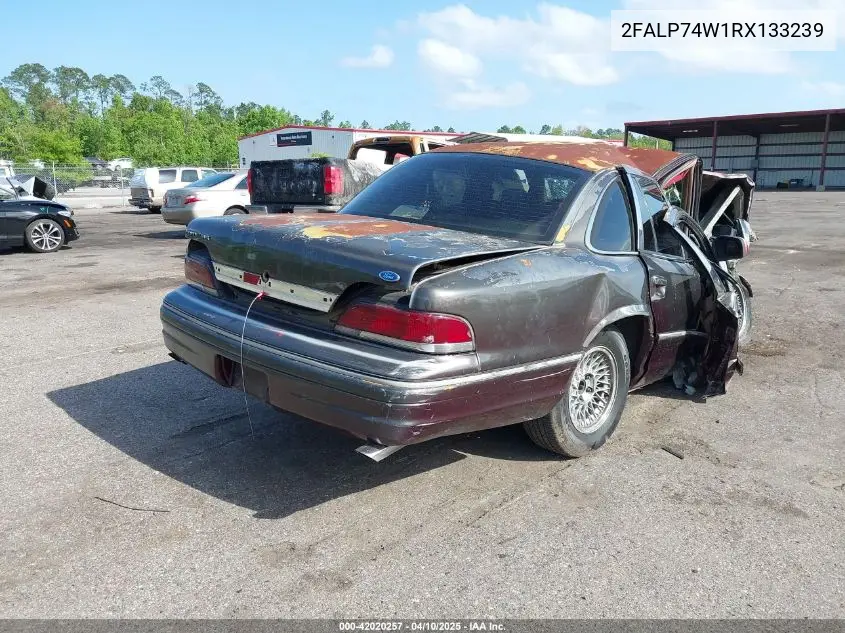 1994 Ford Crown Victoria Lx VIN: 2FALP74W1RX133239 Lot: 42020257