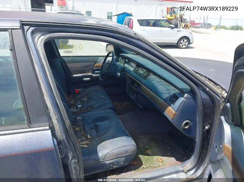 1994 Ford Crown Victoria Lx VIN: 2FALP74W3RX189229 Lot: 42130164