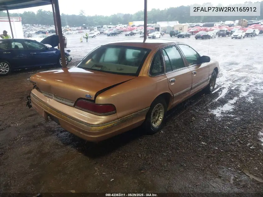 1994 Ford Crown Victoria VIN: 2FALP73W2RX165912 Lot: 42363311