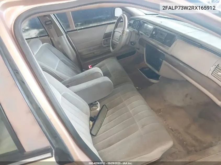 1994 Ford Crown Victoria VIN: 2FALP73W2RX165912 Lot: 42363311
