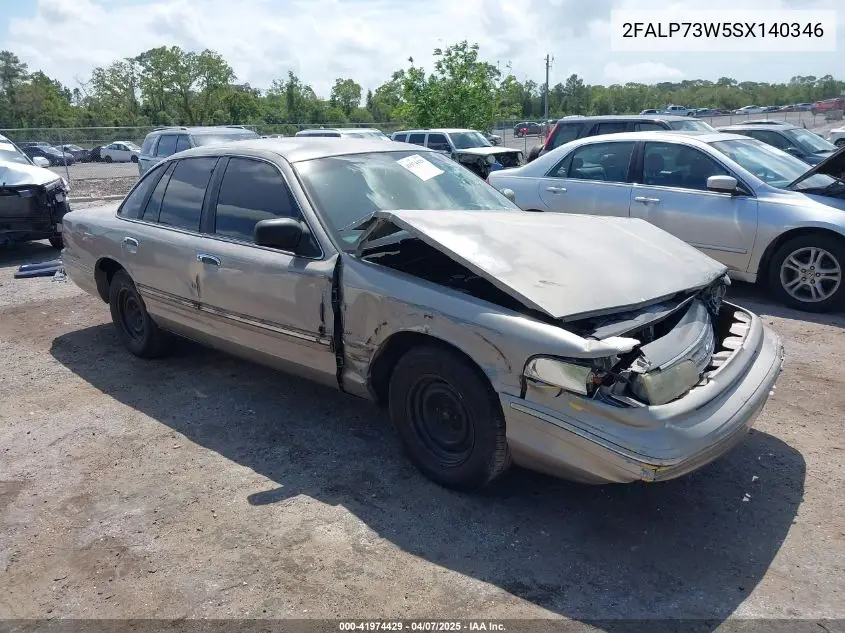 1995 Ford Crown Victoria VIN: 2FALP73W5SX140346 Lot: 41974429