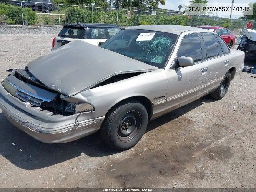 1995 Ford Crown Victoria VIN: 2FALP73W5SX140346 Lot: 41974429