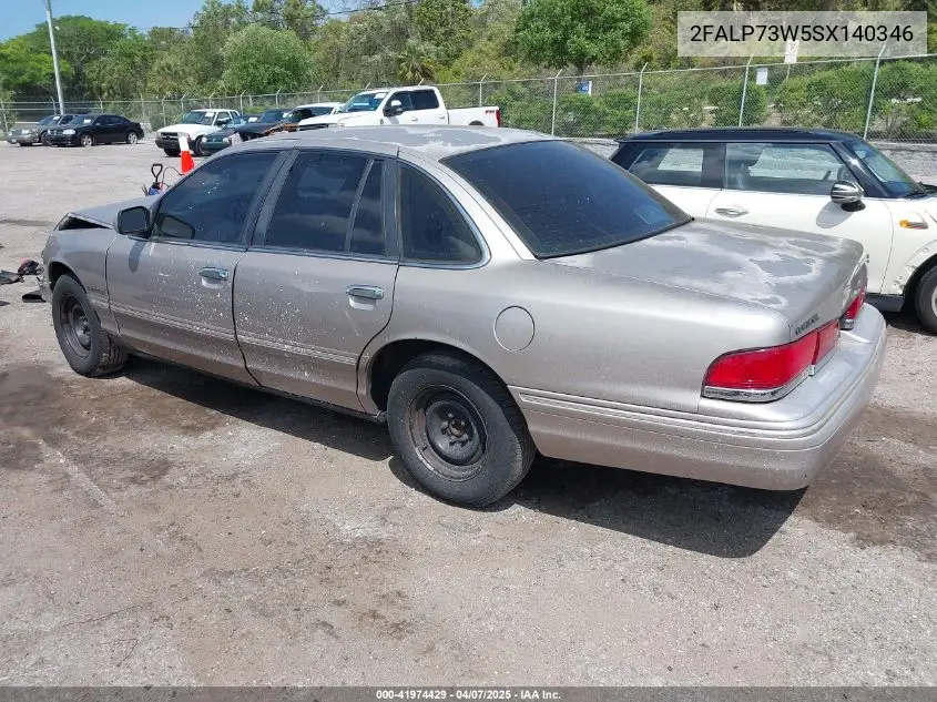 1995 Ford Crown Victoria VIN: 2FALP73W5SX140346 Lot: 41974429
