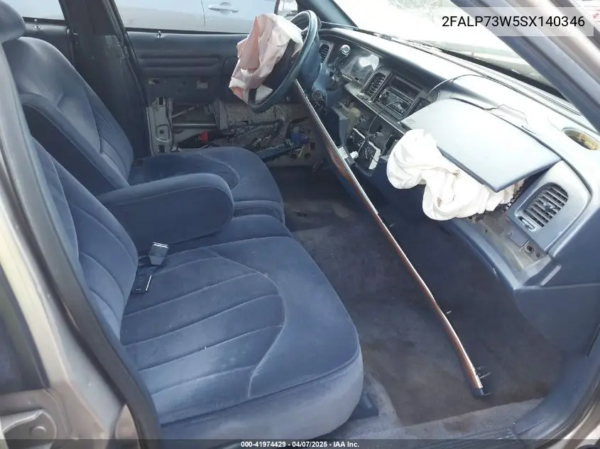 1995 Ford Crown Victoria VIN: 2FALP73W5SX140346 Lot: 41974429