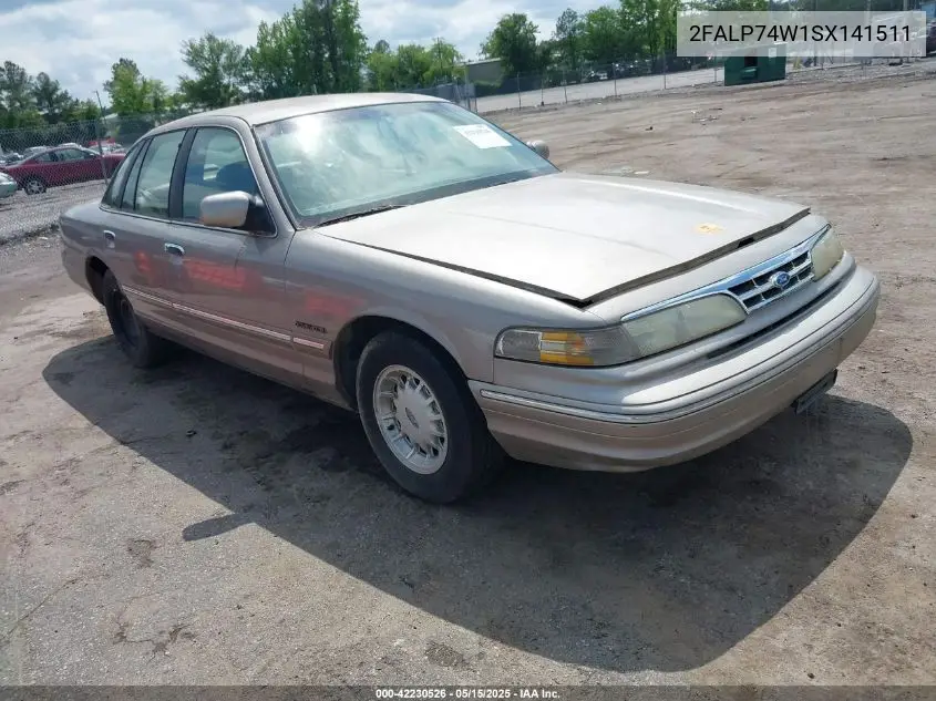 1995 Ford Crown Victoria Lx VIN: 2FALP74W1SX141511 Lot: 42230526