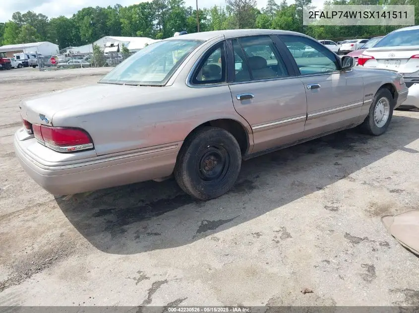 1995 Ford Crown Victoria Lx VIN: 2FALP74W1SX141511 Lot: 42230526