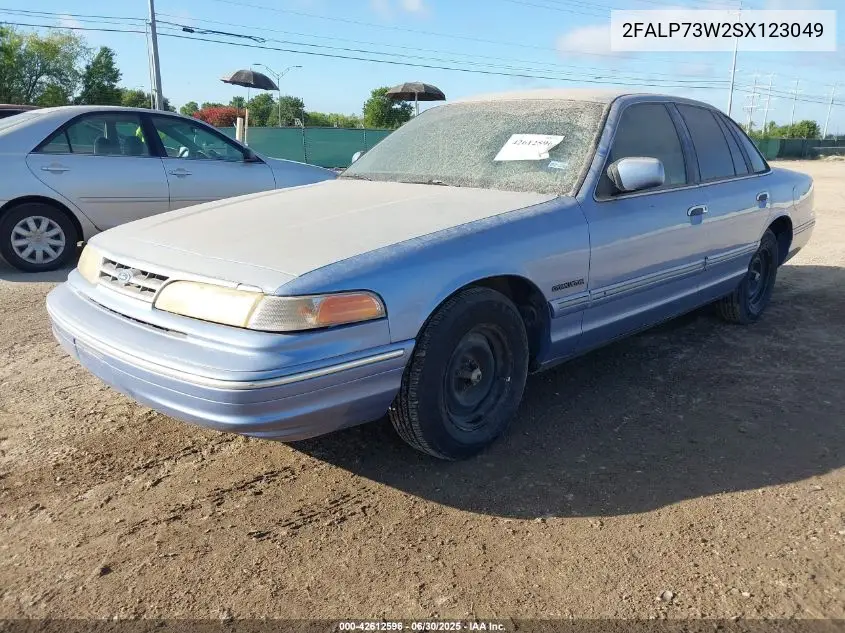 1995 Ford Crown Victoria VIN: 2FALP73W2SX123049 Lot: 42612596