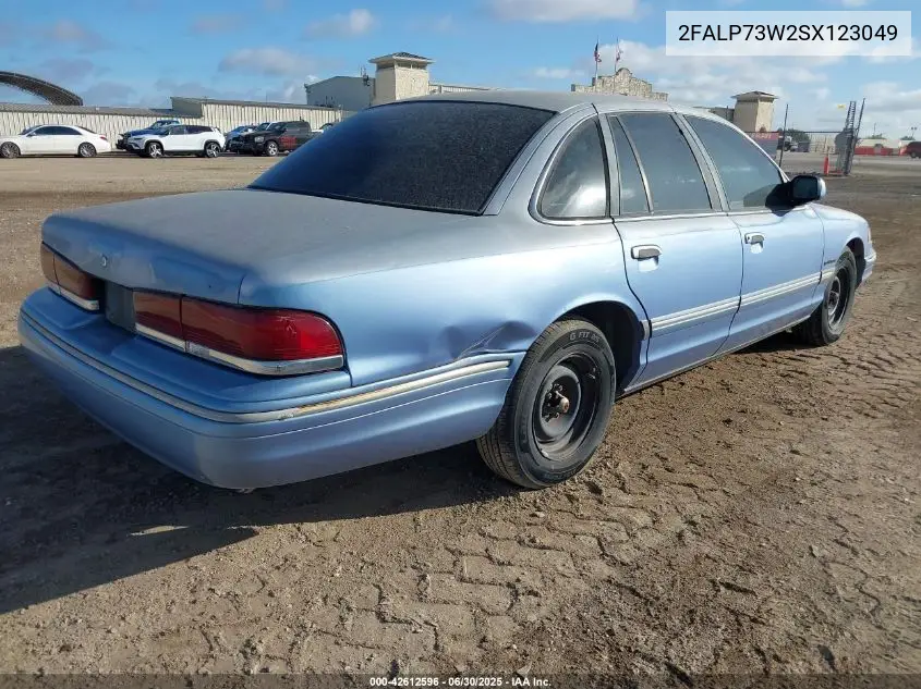 1995 Ford Crown Victoria VIN: 2FALP73W2SX123049 Lot: 42612596