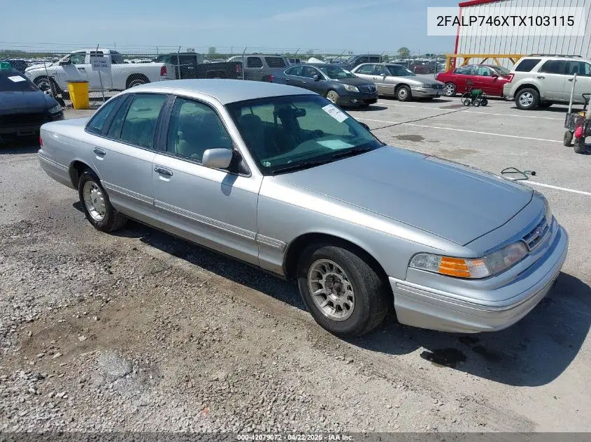 1996 Ford Crown Victoria Lx VIN: 2FALP746XTX103115 Lot: 42079072