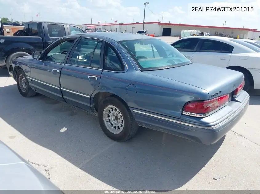 1996 Ford Crown Victoria Lx VIN: 2FALP74W3TX201015 Lot: 42633185