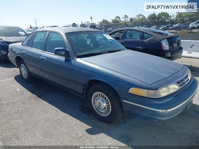 1997 Ford Crown Victoria Police Interceptor VIN: 2FALP71W1VX199546 Lot: 42160103