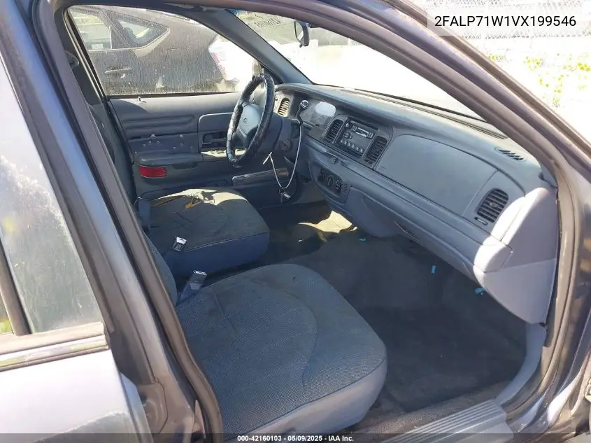 1997 Ford Crown Victoria Police Interceptor VIN: 2FALP71W1VX199546 Lot: 42160103