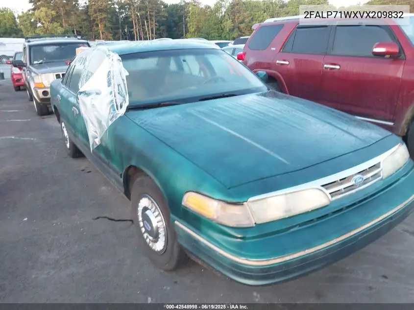 1997 Ford Crown Victoria Police Interceptor VIN: 2FALP71WXVX209832 Lot: 42548998