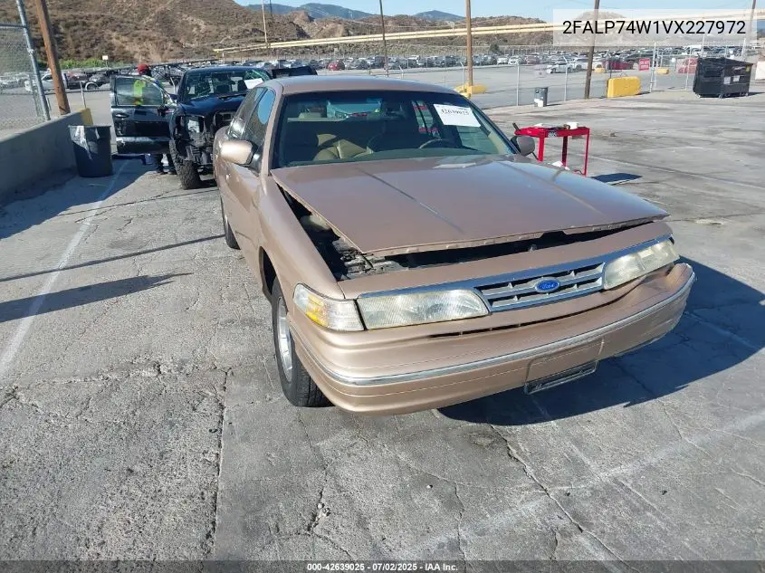 2FALP74W1VX227972 1997 Ford Crown Victoria Lx