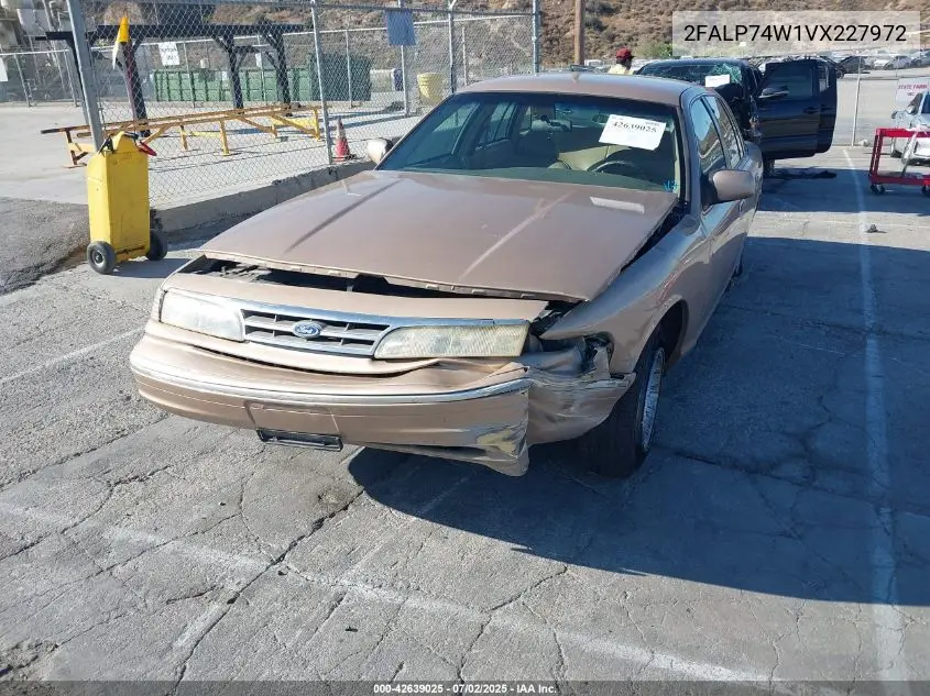 2FALP74W1VX227972 1997 Ford Crown Victoria Lx