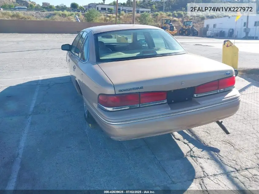 2FALP74W1VX227972 1997 Ford Crown Victoria Lx