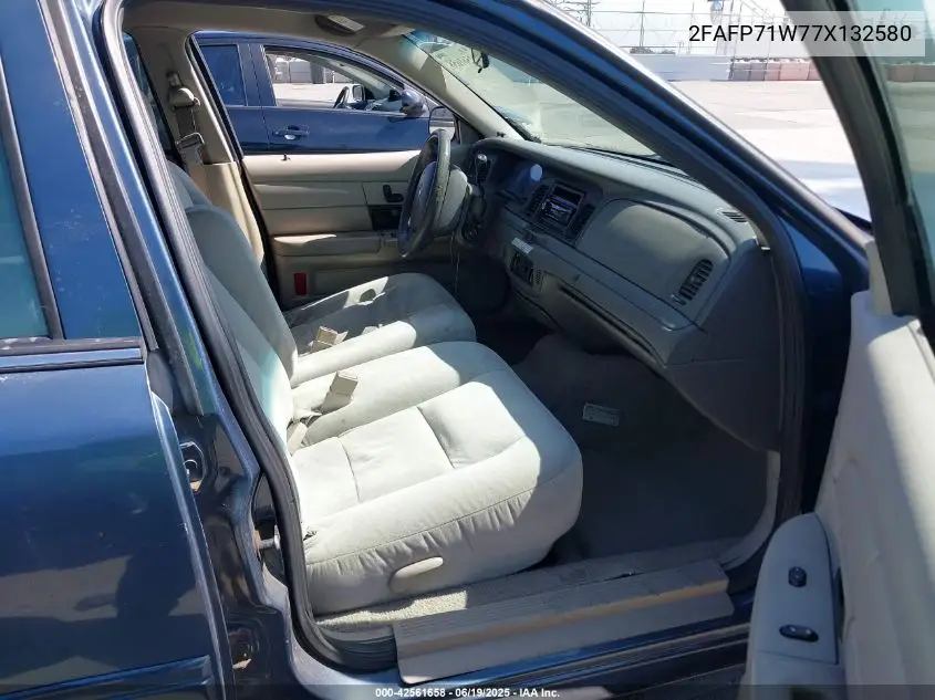 2007 Ford Crown Victoria Police/Police Interceptor VIN: 2FAFP71W77X132580 Lot: 42561658
