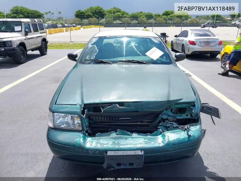 2010 Ford Crown Victoria Police/Police Interceptor VIN: 2FABP7BV1AX118489 Lot: 42597521