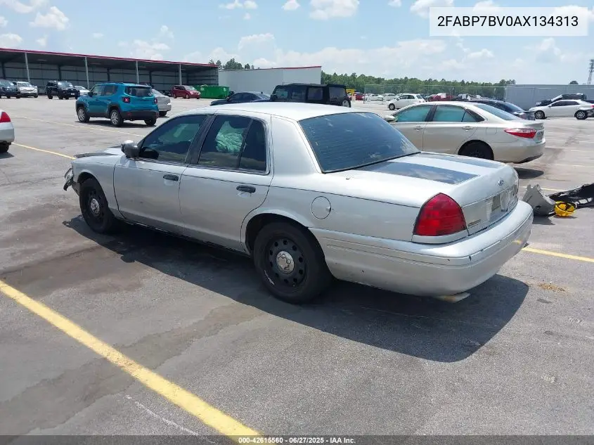 2010 Ford Crown Victoria Police/Police Interceptor VIN: 2FABP7BV0AX134313 Lot: 42615560