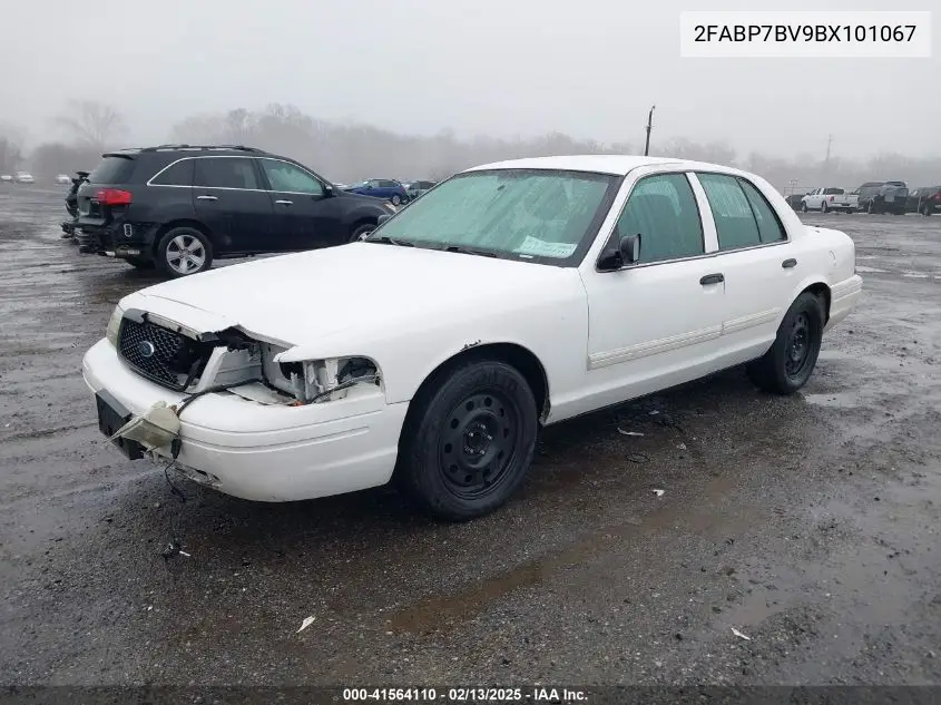 2011 Ford Crown Victoria Police Interceptor VIN: 2FABP7BV9BX101067 Lot: 41564110
