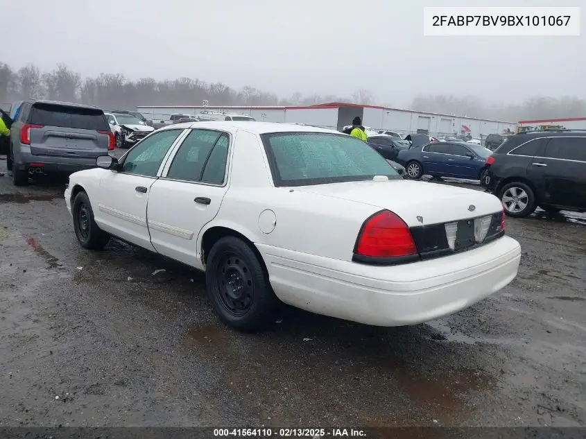 2011 Ford Crown Victoria Police Interceptor VIN: 2FABP7BV9BX101067 Lot: 41564110