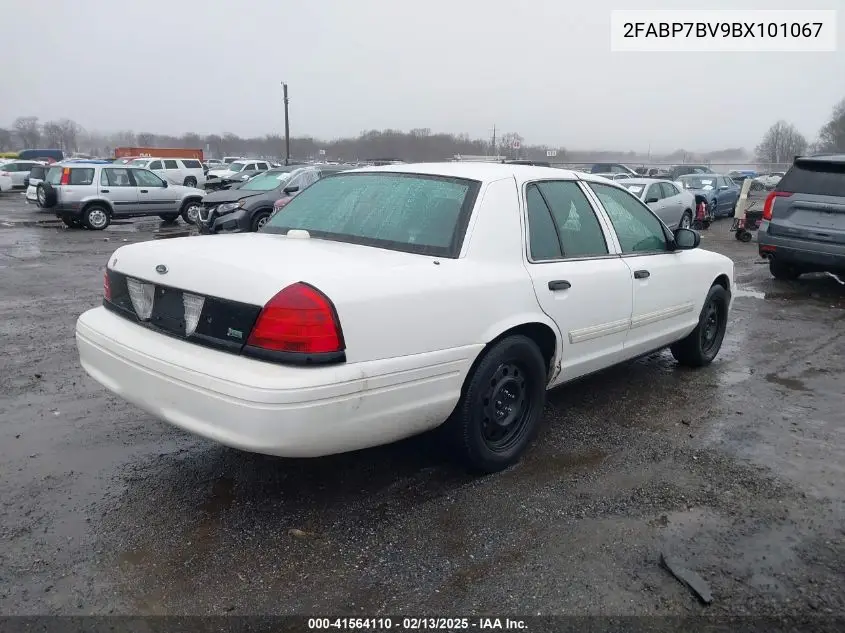 2011 Ford Crown Victoria Police Interceptor VIN: 2FABP7BV9BX101067 Lot: 41564110
