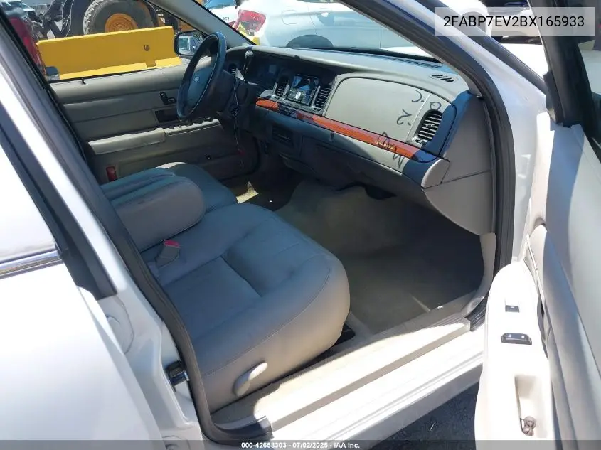 2011 Ford Crown Victoria Lx VIN: 2FABP7EV2BX165933 Lot: 42658303