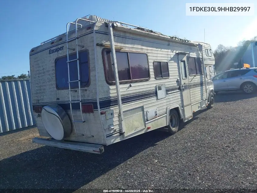 1987 Ford Econoline E350 Cutaway Van VIN: 1FDKE30L9HHB29997 Lot: 41909616