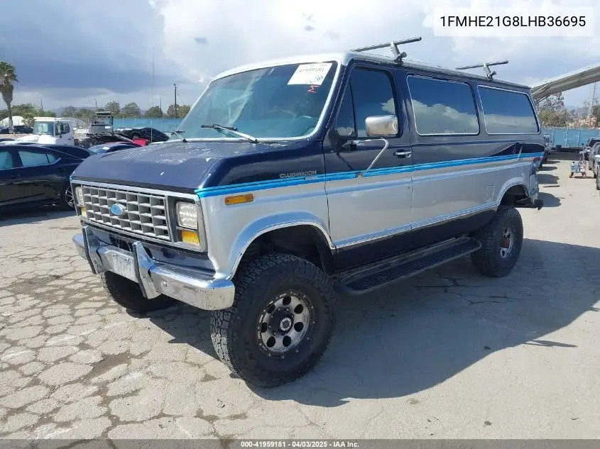1990 Ford Econoline E250 VIN: 1FMHE21G8LHB36695 Lot: 41959181