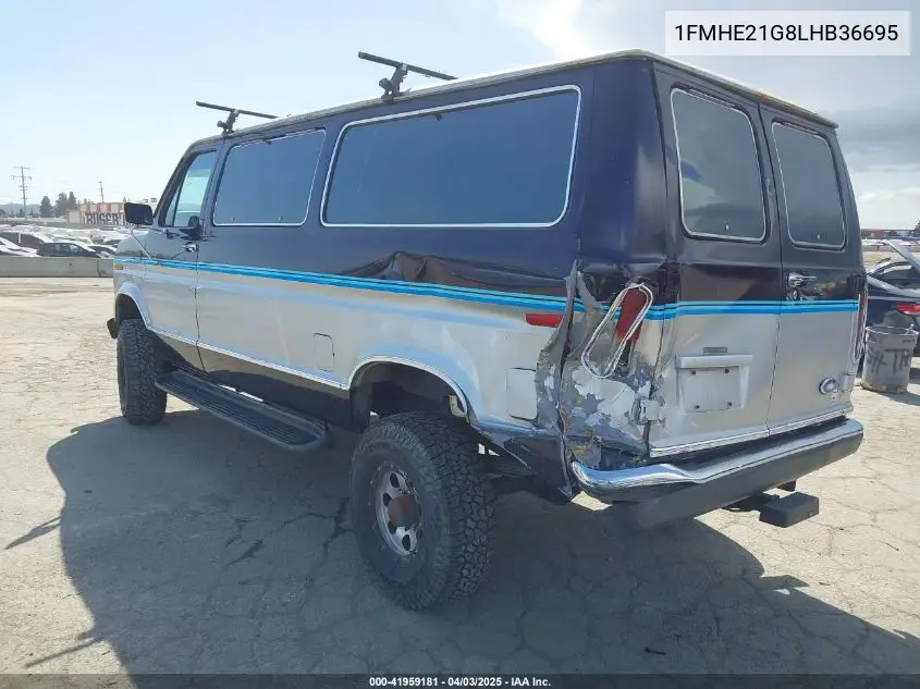1990 Ford Econoline E250 VIN: 1FMHE21G8LHB36695 Lot: 41959181
