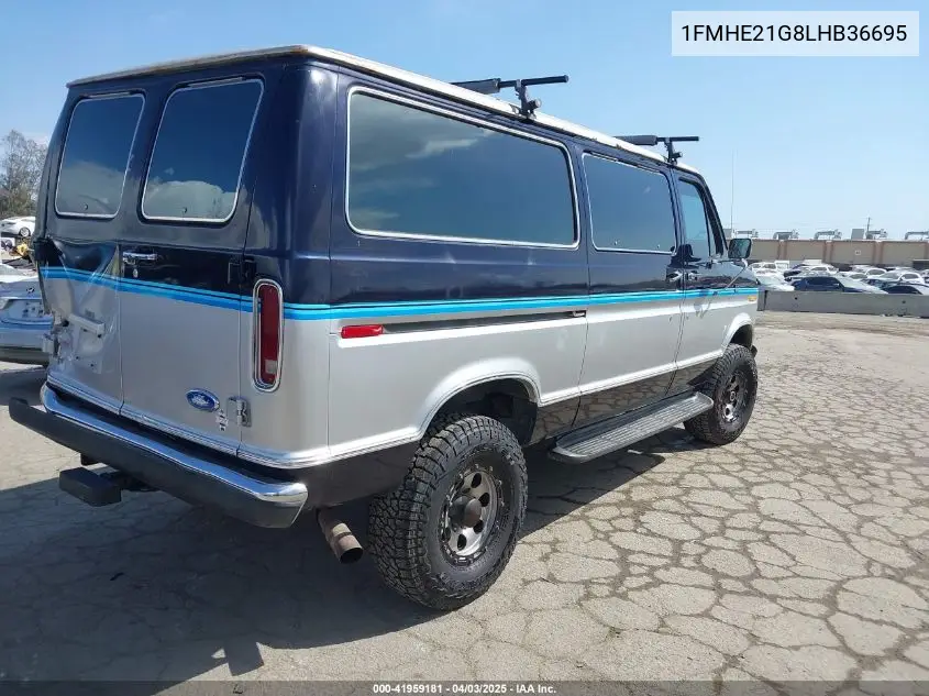 1990 Ford Econoline E250 VIN: 1FMHE21G8LHB36695 Lot: 41959181