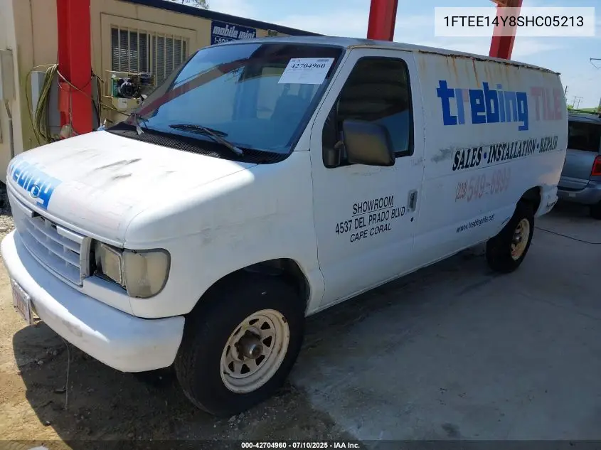 1995 Ford Econoline E150 Van VIN: 1FTEE14Y8SHC05213 Lot: 42704960