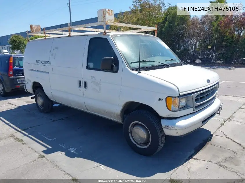2001 Ford E-250 Commercial/Recreational VIN: 1FTNE24LX1HA75105 Lot: 42721977