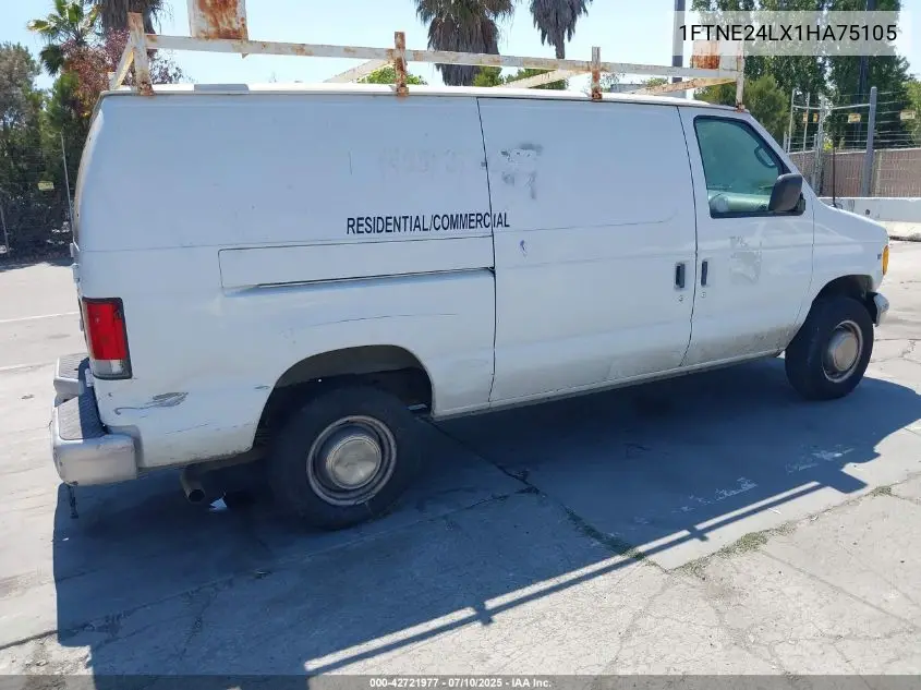 2001 Ford E-250 Commercial/Recreational VIN: 1FTNE24LX1HA75105 Lot: 42721977