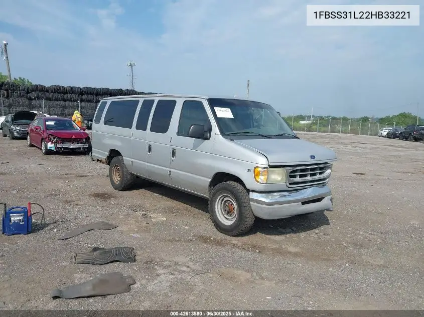 2002 Ford Econoline Xl/Xlt VIN: 1FBSS31L22HB33221 Lot: 42613580