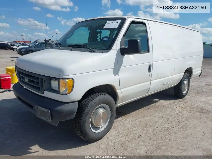 2003 Ford E-350 Super Duty Commercial/Recreational VIN: 1FTSS34L33HA32150 Lot: 42614685