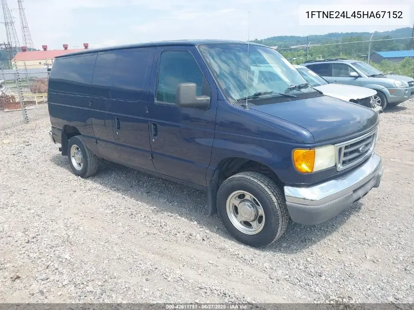 2005 Ford E-250 Commercial/Recreational VIN: 1FTNE24L45HA67152 Lot: 42611751