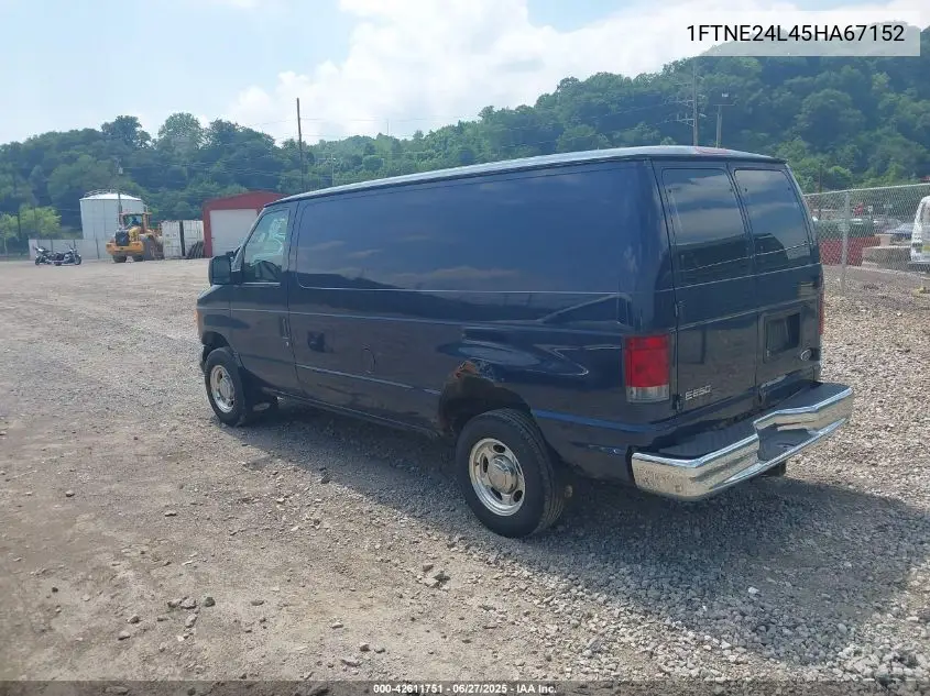 2005 Ford E-250 Commercial/Recreational VIN: 1FTNE24L45HA67152 Lot: 42611751