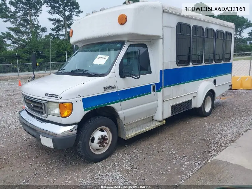 2006 Ford E-350 Cutaway VIN: 1FDWE35LX6DA32161 Lot: 42573584