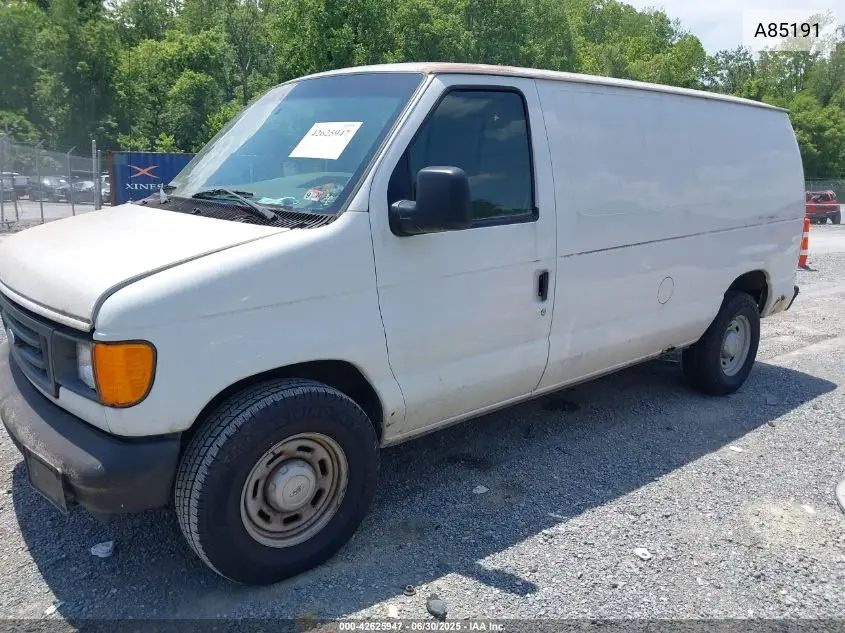 2006 Ford Econoline Van VIN: A85191 Lot: 42625947