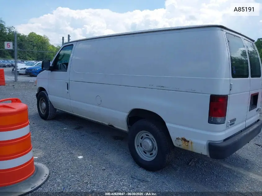 2006 Ford Econoline Van VIN: A85191 Lot: 42625947