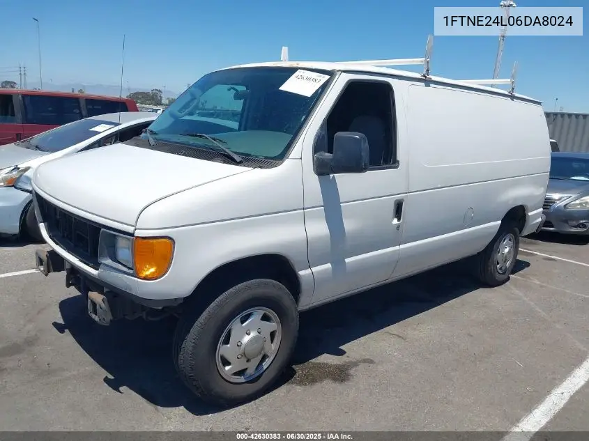 2006 Ford Econoline Commercial/Recreational VIN: 1FTNE24L06DA8024 Lot: 42630383