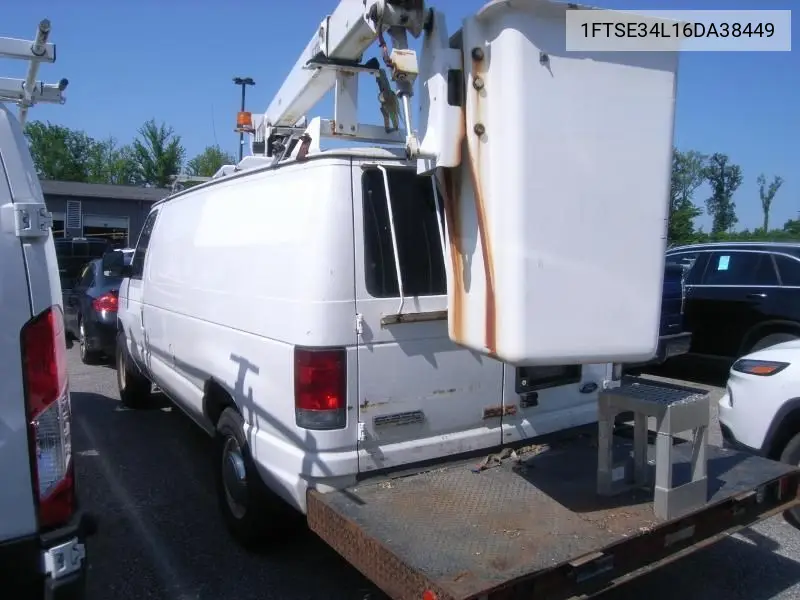 2006 Ford E-350 Super Duty Commercial/Recreational VIN: 1FTSE34L16DA38449 Lot: 42631406