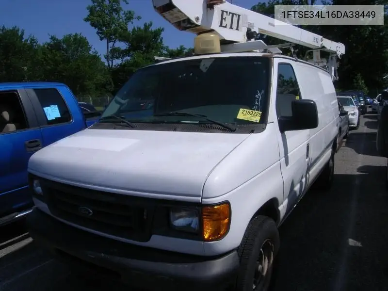 2006 Ford E-350 Super Duty Commercial/Recreational VIN: 1FTSE34L16DA38449 Lot: 42631406