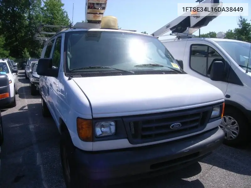 2006 Ford E-350 Super Duty Commercial/Recreational VIN: 1FTSE34L16DA38449 Lot: 42631406