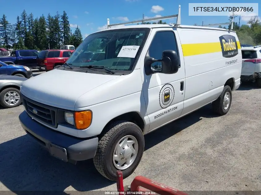 2007 Ford Econoline E350 Super Duty Van VIN: 1FTSE34LX7DB07866 Lot: 42731198