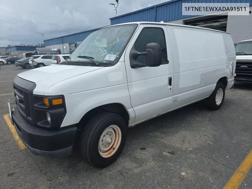 2010 Ford Econoline E150 Van VIN: 1FTNE1EWXADA91511 Lot: 42729274
