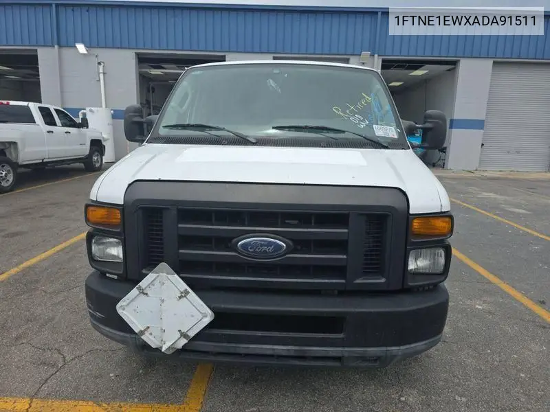 2010 Ford Econoline E150 Van VIN: 1FTNE1EWXADA91511 Lot: 42729274