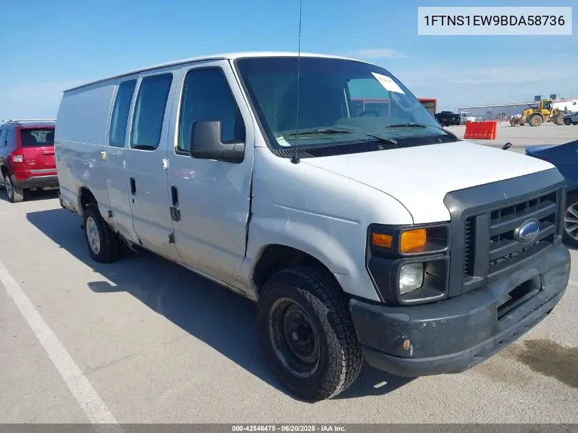 2011 Ford E-150 Commercial VIN: 1FTNS1EW9BDA58736 Lot: 42546475